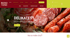 Desktop Screenshot of bonovino.cz